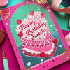 Cath Tate Cards - Happy Birthday Sweetie Card