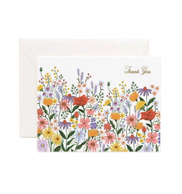 Rifle Paper Co. Prairie Garden Thank You Card