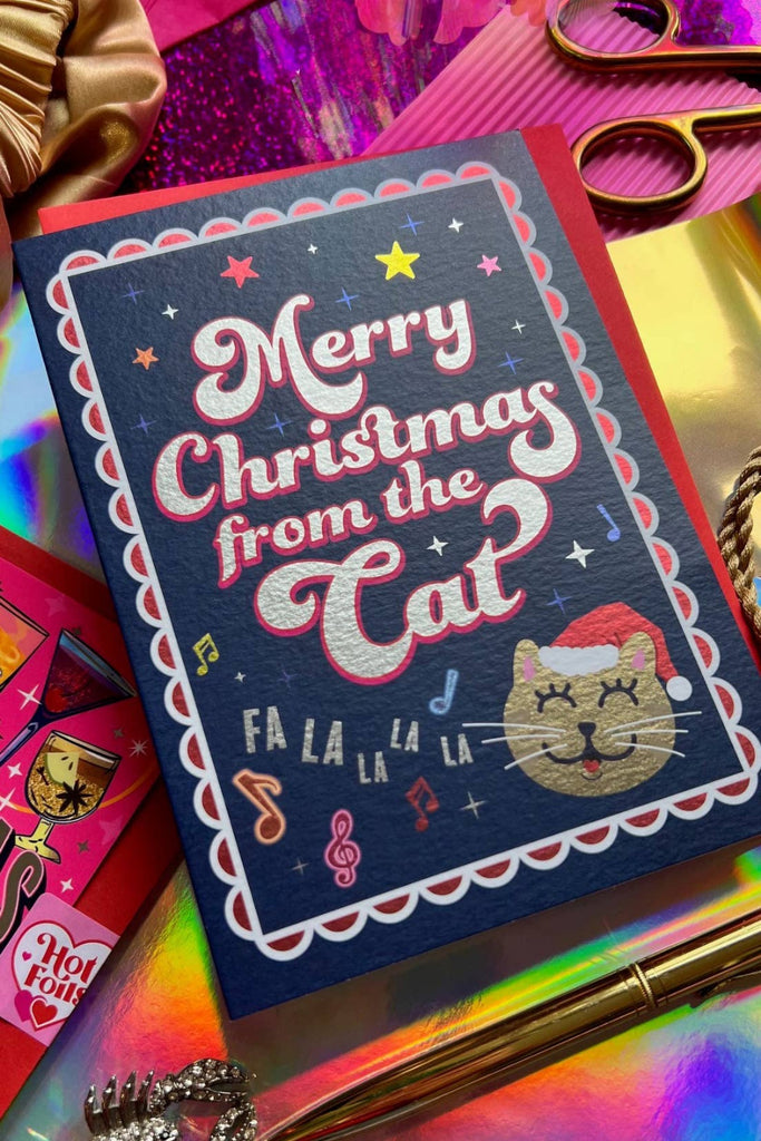 Cath Tate Cards - From The Cat Christmas Card