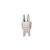 Small white toy with wings on a white background