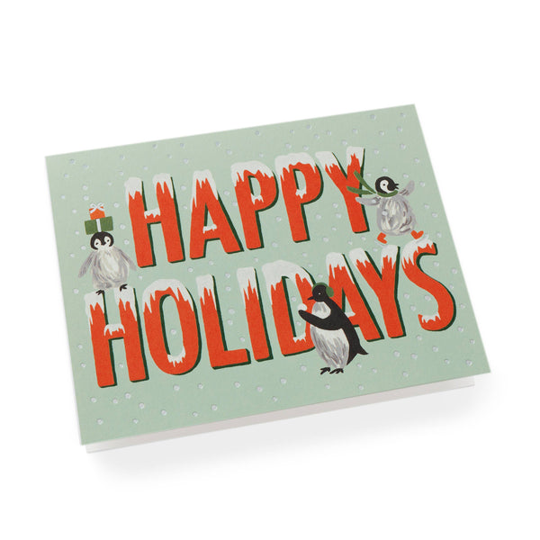 Rifle Paper Co. - Boxed Set of Holiday On Ice Cards