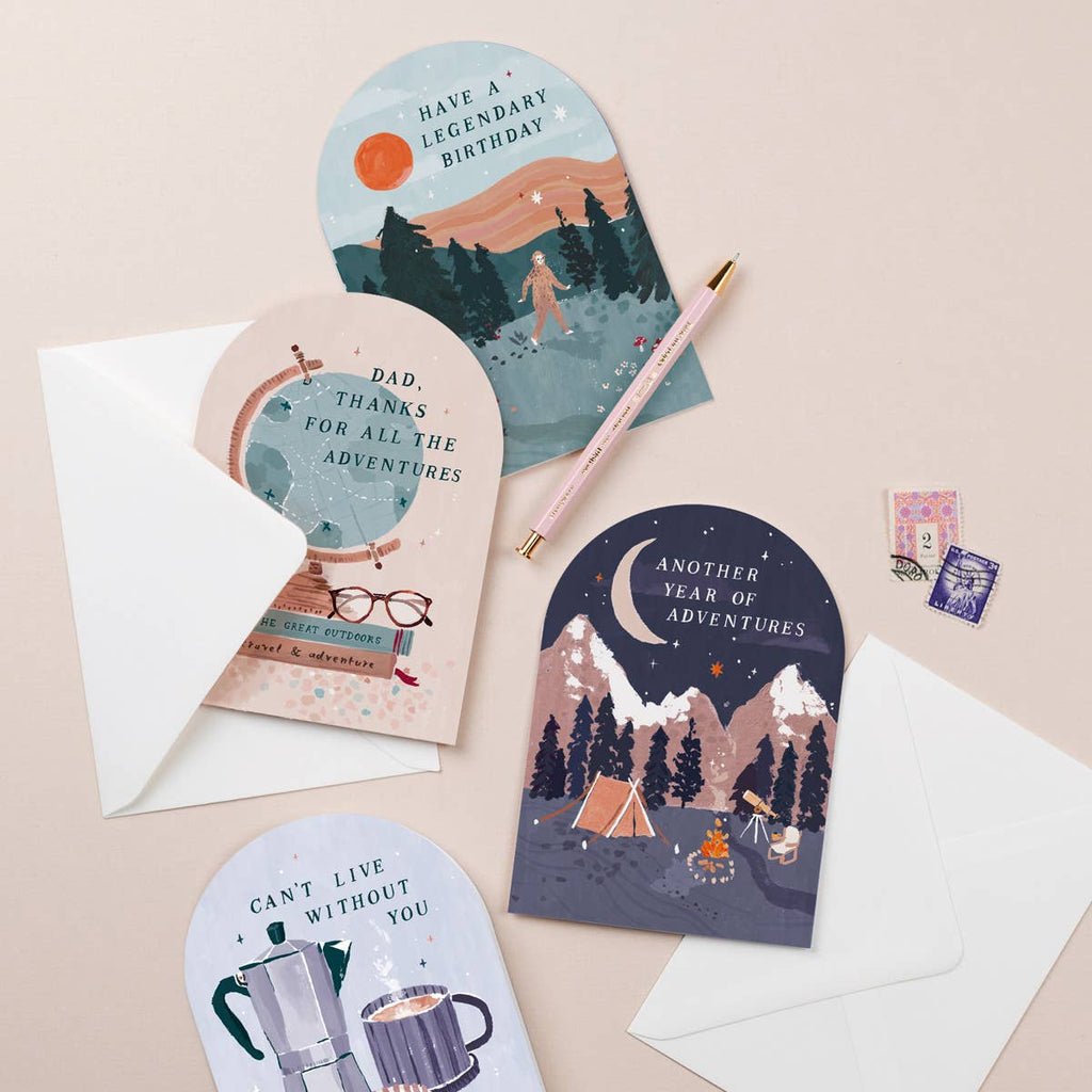Sister Paper Co. - Legendary Bigfoot Birthday Card