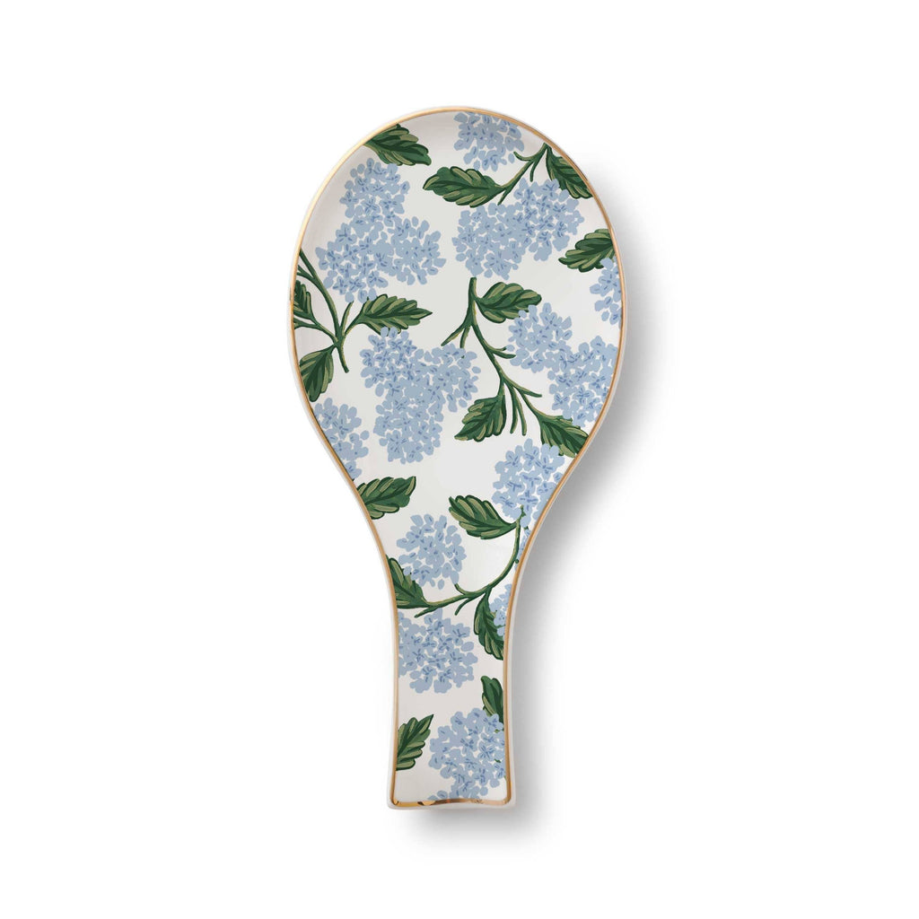 Rifle Paper Co - Hydrangea Porcelain Spoon Rest