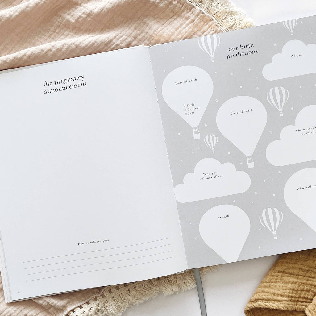 Blush And Gold - Pregnancy Journal (Animals) 