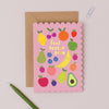 Mifkins - Fruit Fix Feel Better Card