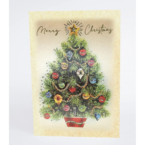 Counting Stars Merry Christmas Tree Card