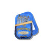 Blue container labeled 'Sardines from Portugal' on a white background