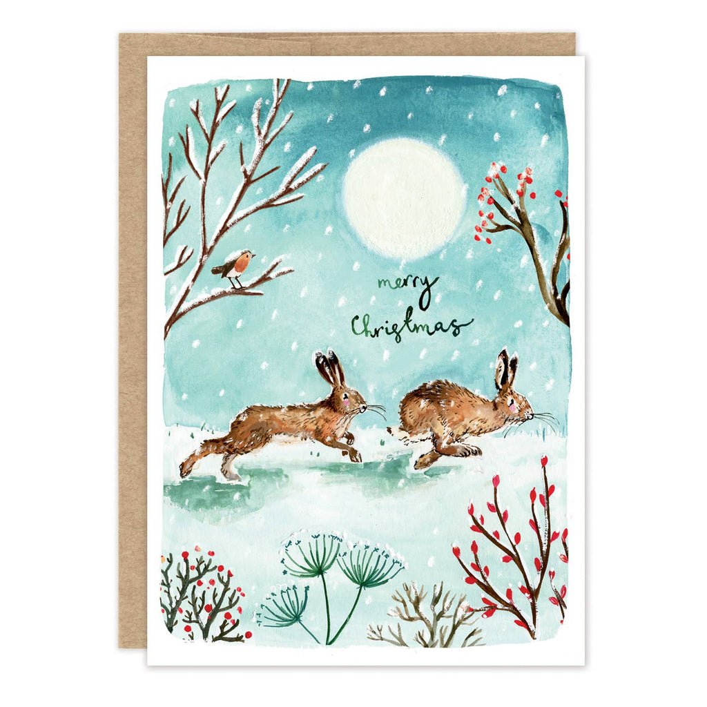 Biely & Shoaf - Bunnies Merry Christmas Christmas Card