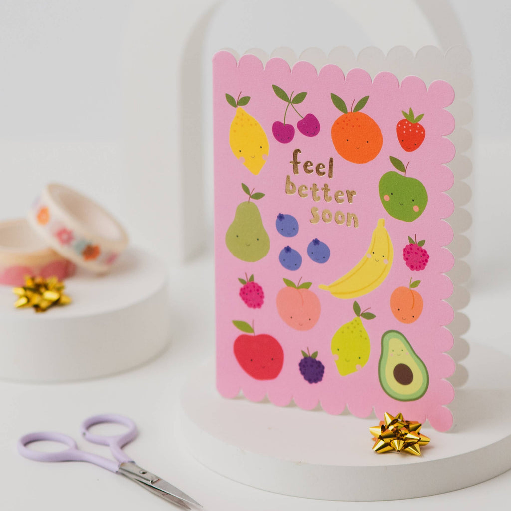 Mifkins - Fruit Fix Feel Better Card