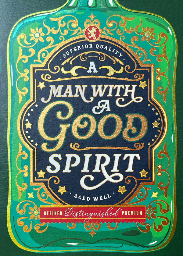 Cath Tate Cards - Good Spirit Birthday Card