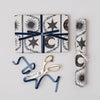 Katie Housley - BLUE MOON STARS CHRISTMAS BOTANICAL LUXURY GIFT WRAP PAPERS 