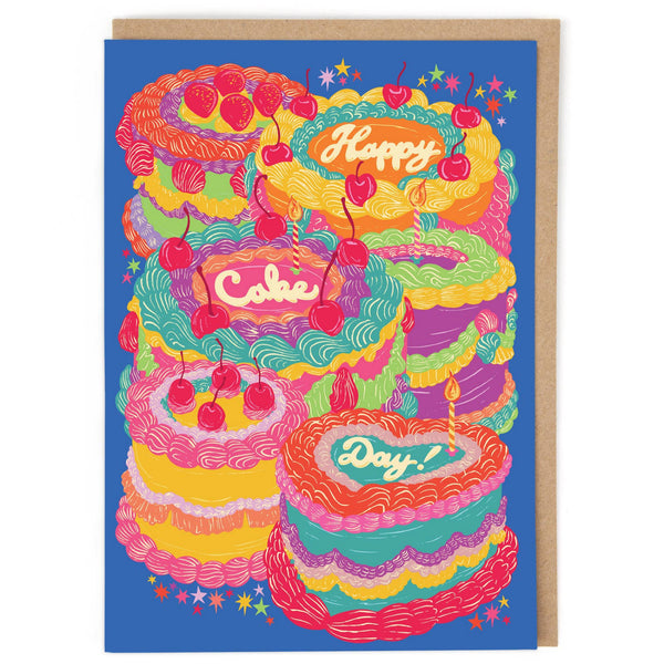 Cath Tate Cards - Happy Cake Day Card