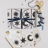 Katie Housley - CELESTIAL CONCERTINA CHRISTMAS STAR MOON MINI Christmas Card
