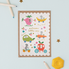 Mifkins - Mice Fruit Dash Welcome Baby Card