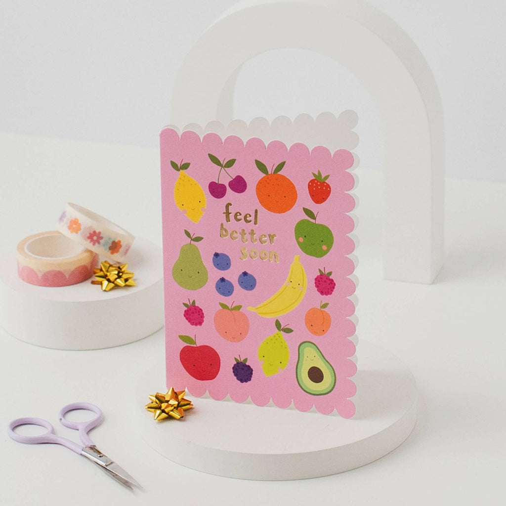 Mifkins - Fruit Fix Feel Better Card