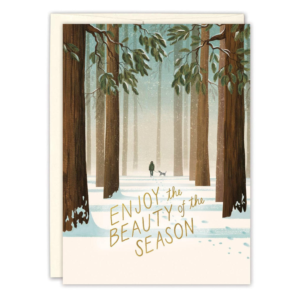 Biely & Shoaf - Winter Walk Christmas Card