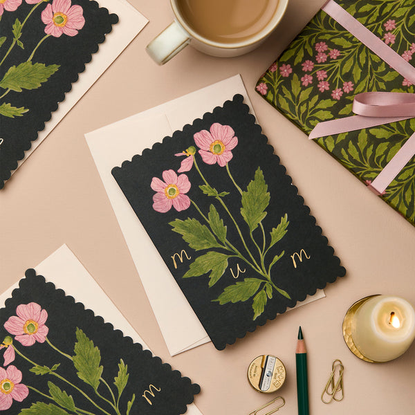 Wanderlust Paper Co. Anemone 'Mum' Card