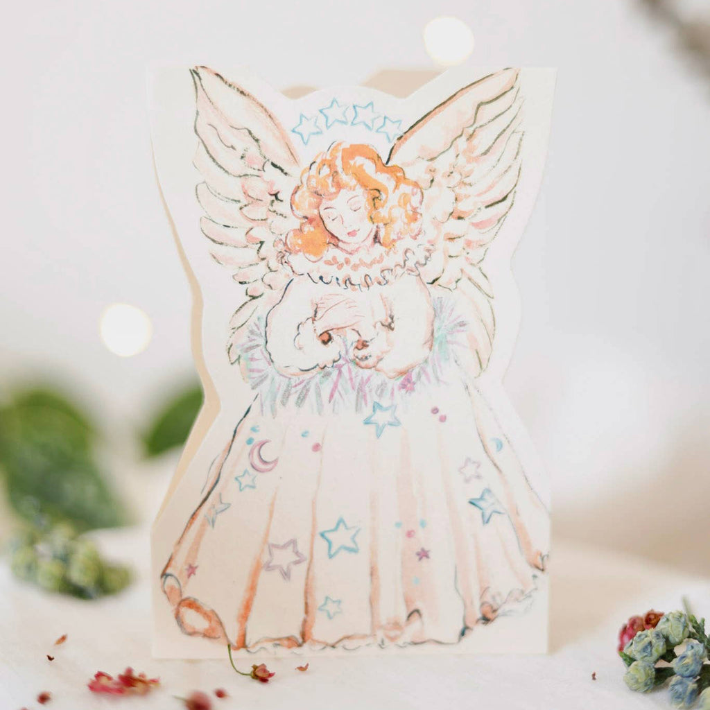 Sophie Amelia Creates - Celestial Angel Christmas Card