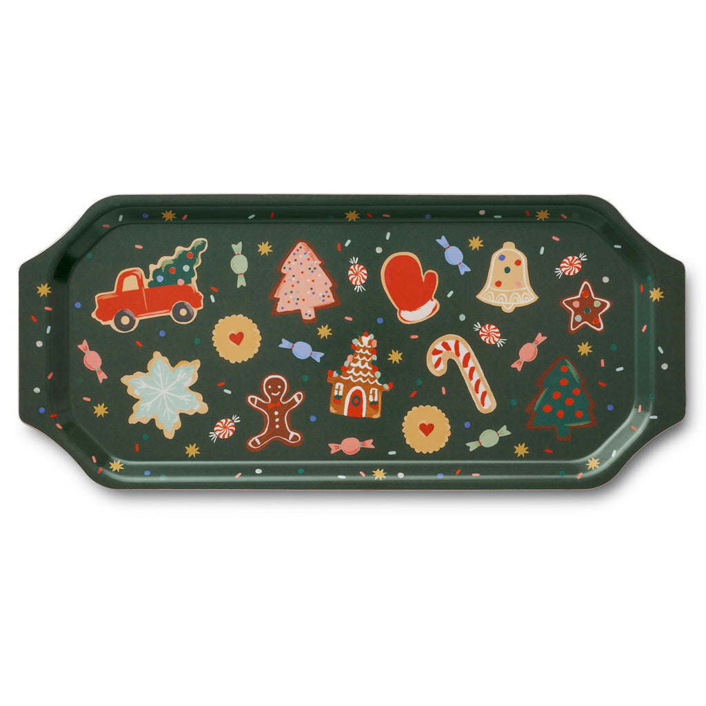 Rifle Paper Co. - Christmas Cookies Vintage Serving Tray