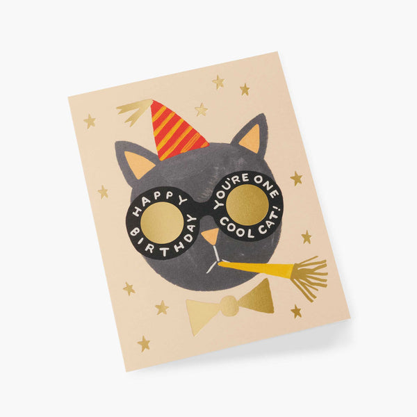 Rifle Paper Co. Birthday Cat Card
