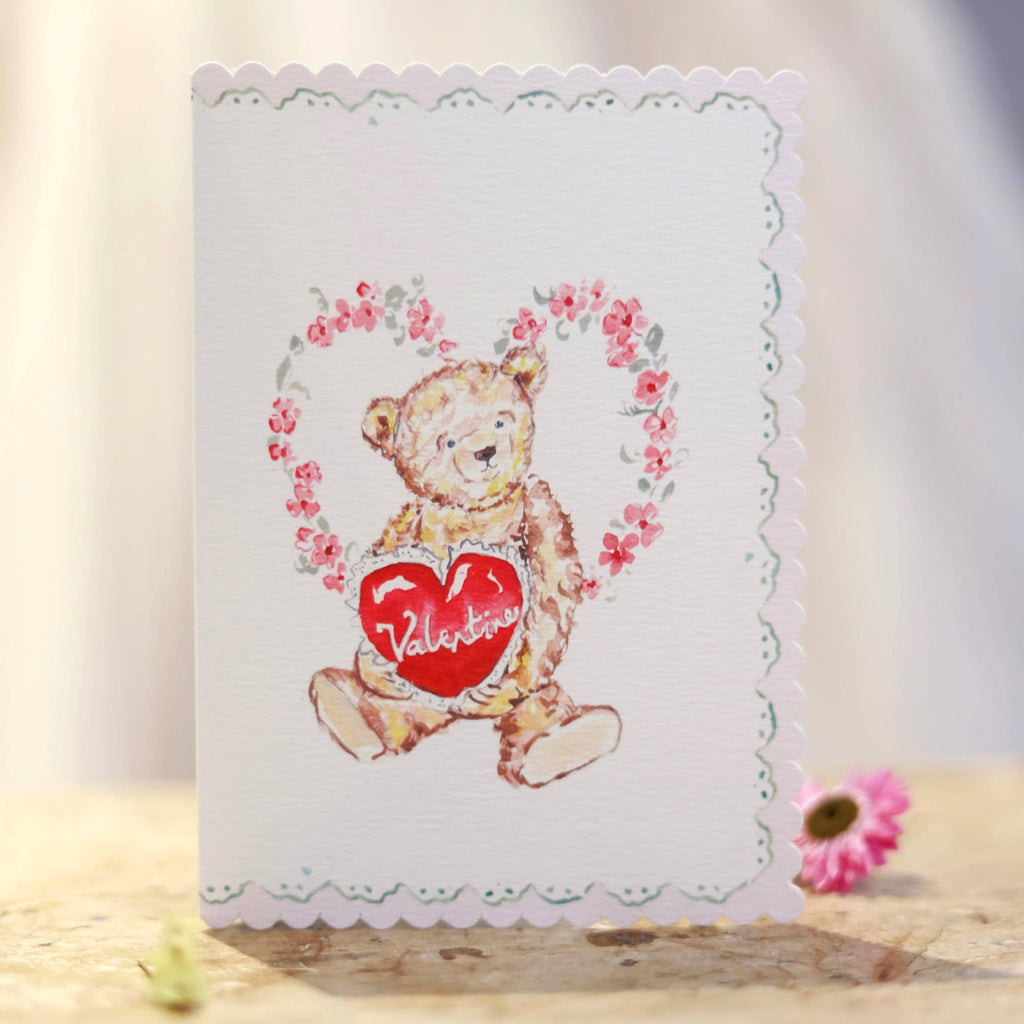 Sophie Amelia Creates - Valentine Bear Card