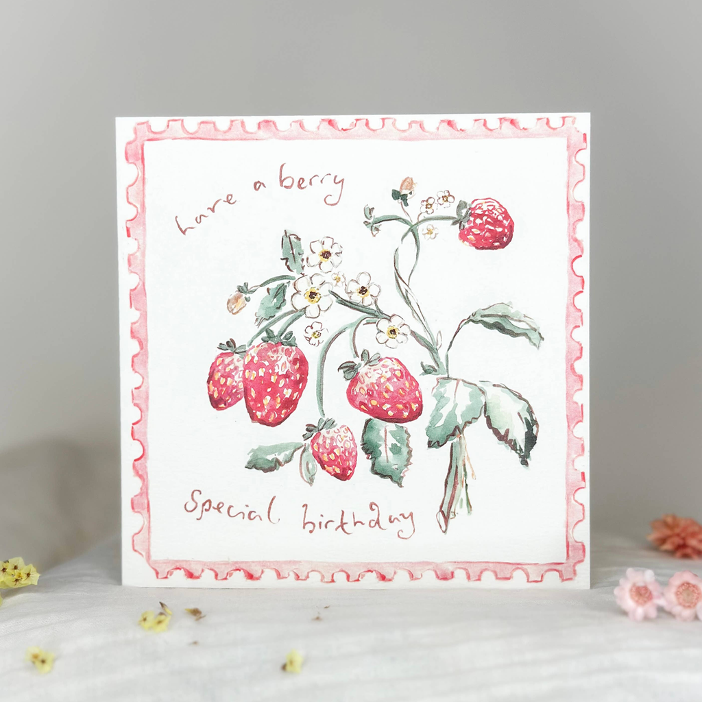 Sophie Amelia Creates - A Berry Special Birthday Card