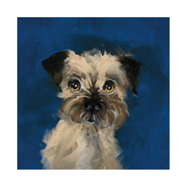 The Art File Bertie The Dog Card 