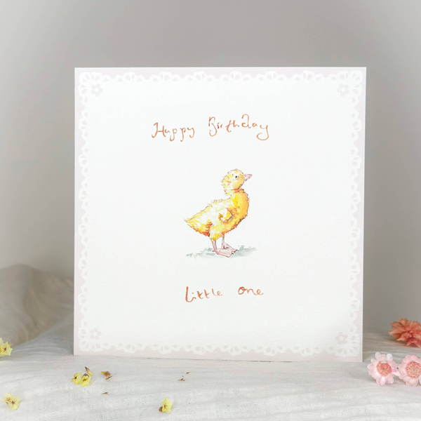 Sophie Amelia Creates - Happy Birthday Little One Card