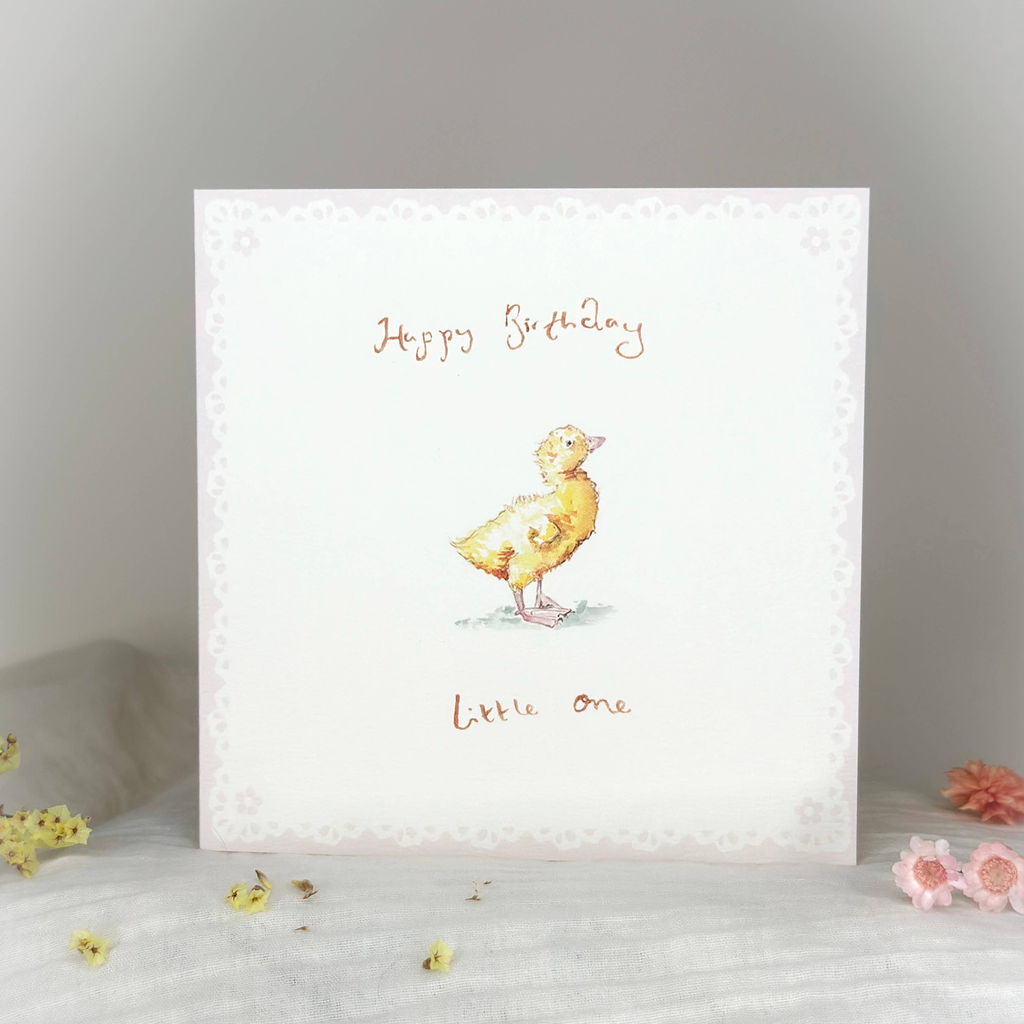 Sophie Amelia Creates - Happy Birthday Little One Card