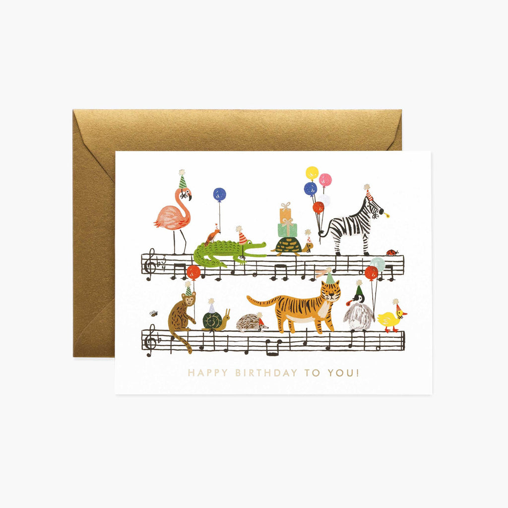 Rifle Paper Co. Happy Birthday To You Card
