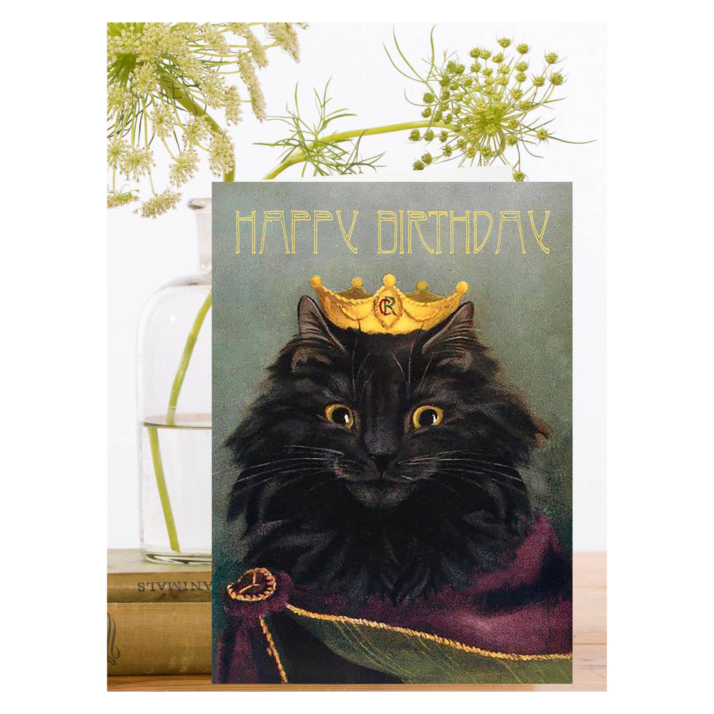 Madame Treacle - Happy Birthday Cat Card