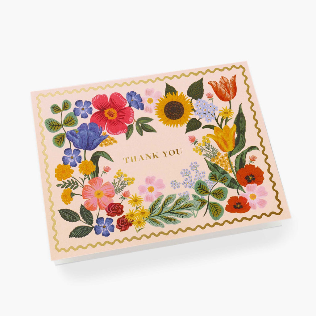 Rifle Paper Co. Blossom Thank You Card SET