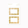 Floral sticker collection by Botanica Paper Co. on a white background