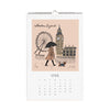 Rifle Paper Co. 2025 Wall Calendar - Travel Sketchbook