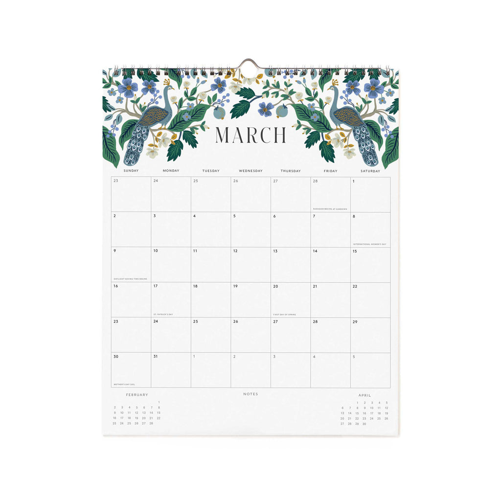 Rifle Paper Co. 2025 Appointment Calendar - Roses