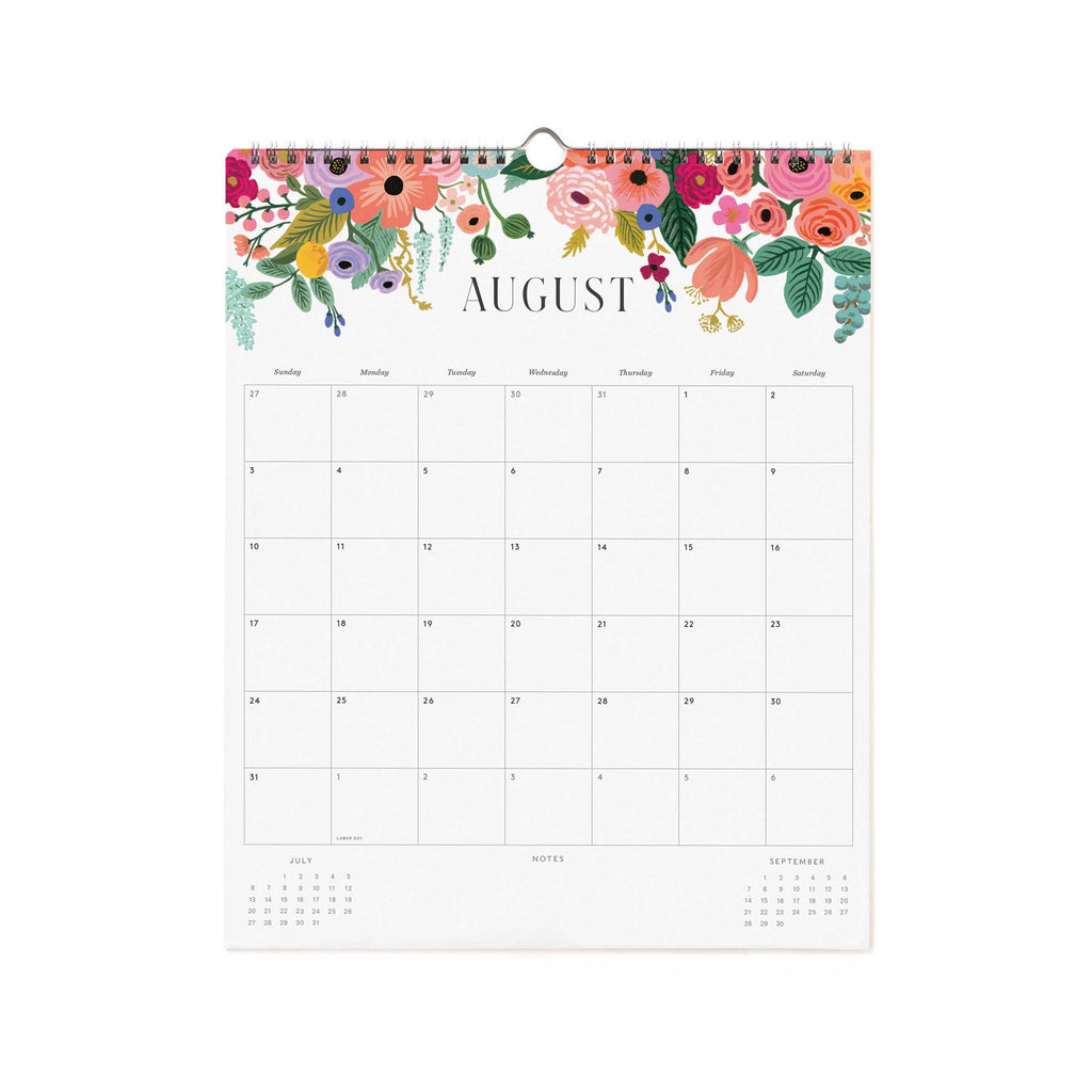 Rifle Paper Co. 2025 Appointment Calendar - Roses