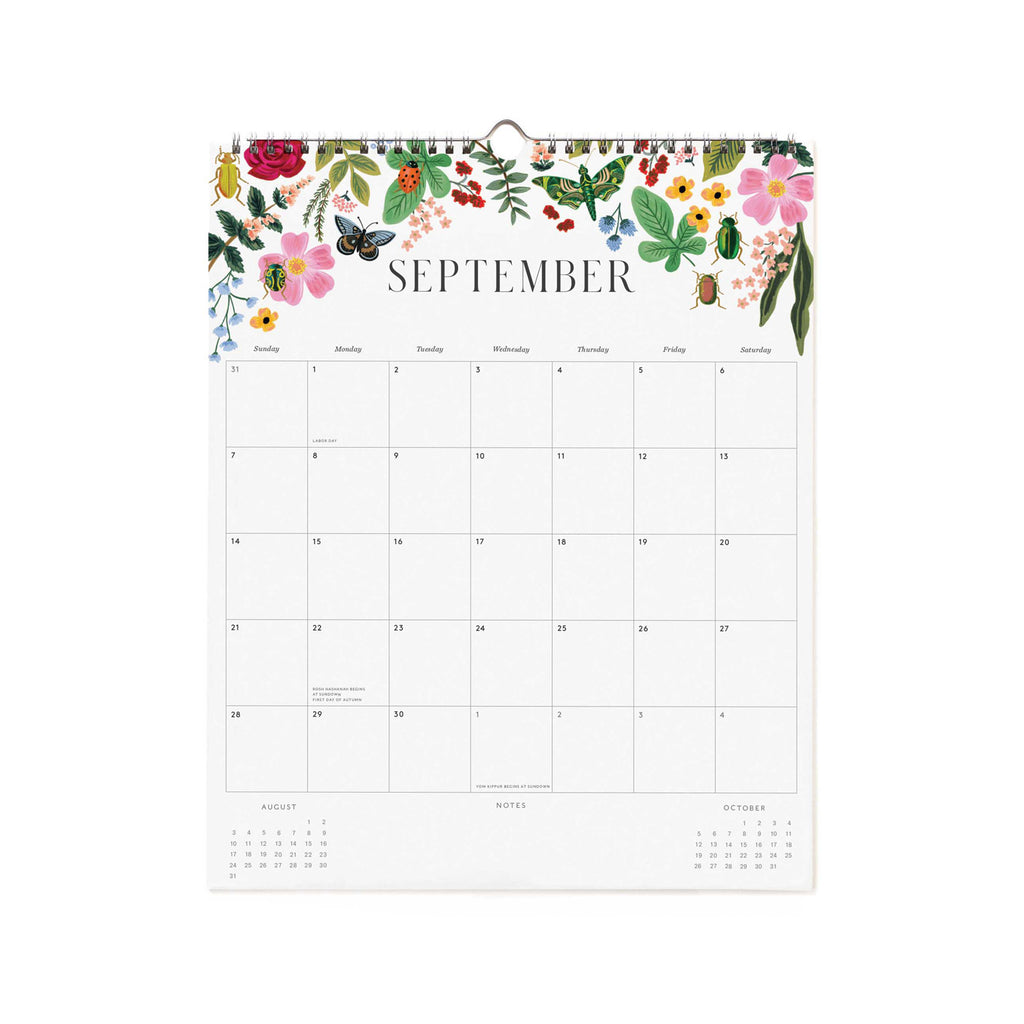 Rifle Paper Co. 2025 Appointment Calendar - Roses