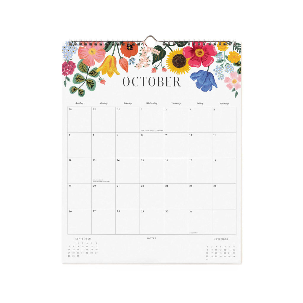 Rifle Paper Co. 2025 Appointment Calendar - Roses