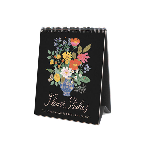 Rifle Paper Co. 2025 Desk Calendar - Flower Studies