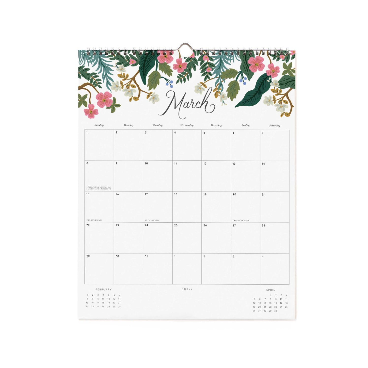 Rifle Paper Co. 2026 Dahlia Appointment Calendar The Paper Parlour