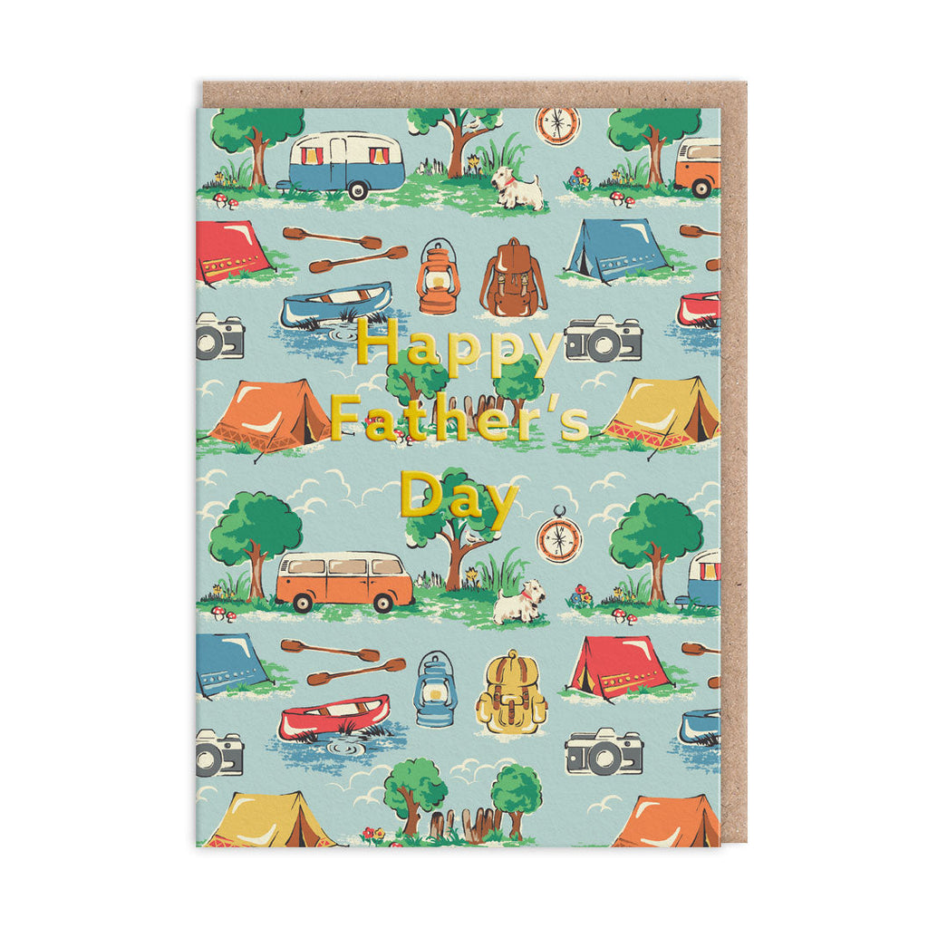 Cath Kidston Camping Father's Day Card