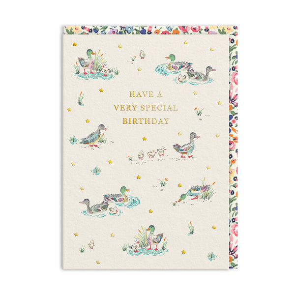 Cath Kidston Special Ducks Birthday Card