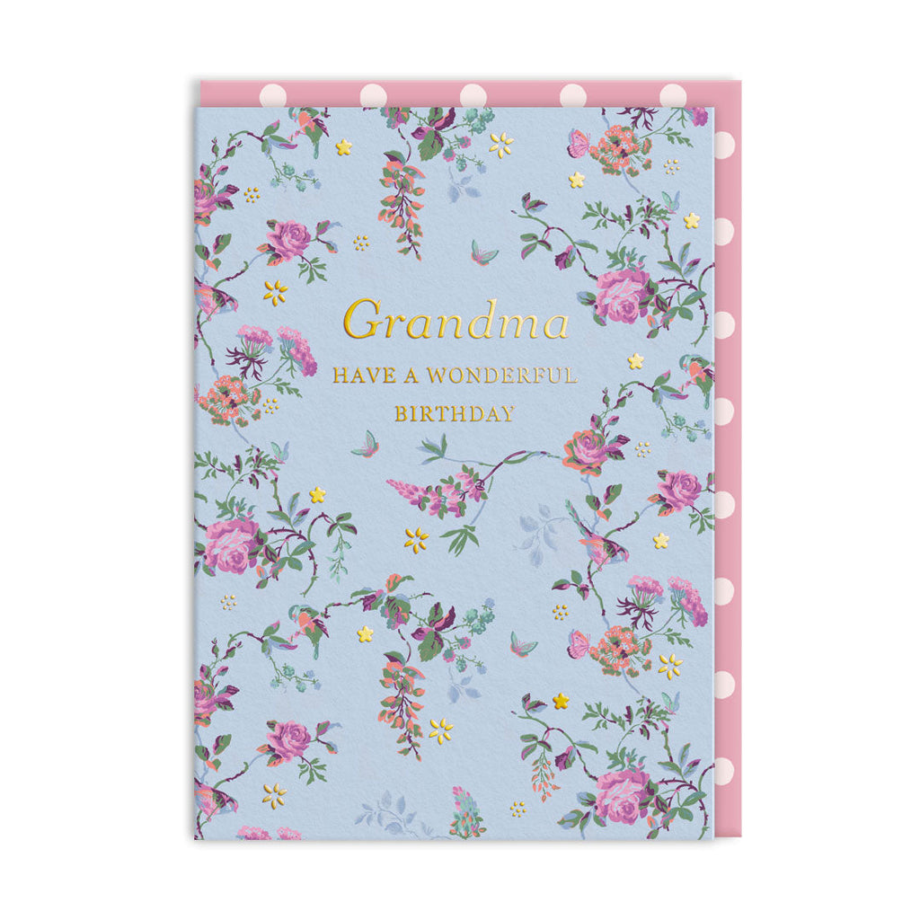 Cath Kidston Grandma Have A Wonderful Birthday Card