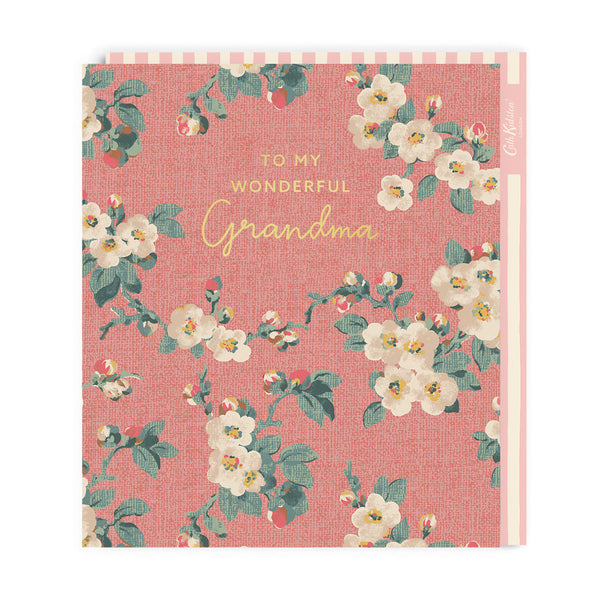 Cath Kidston Pink Anemone Grandma Mother's Day Card