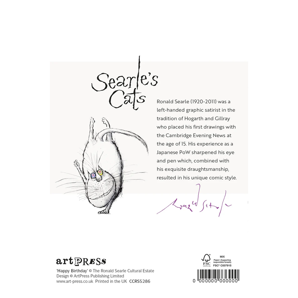 ArtPress Happy Birthday Card