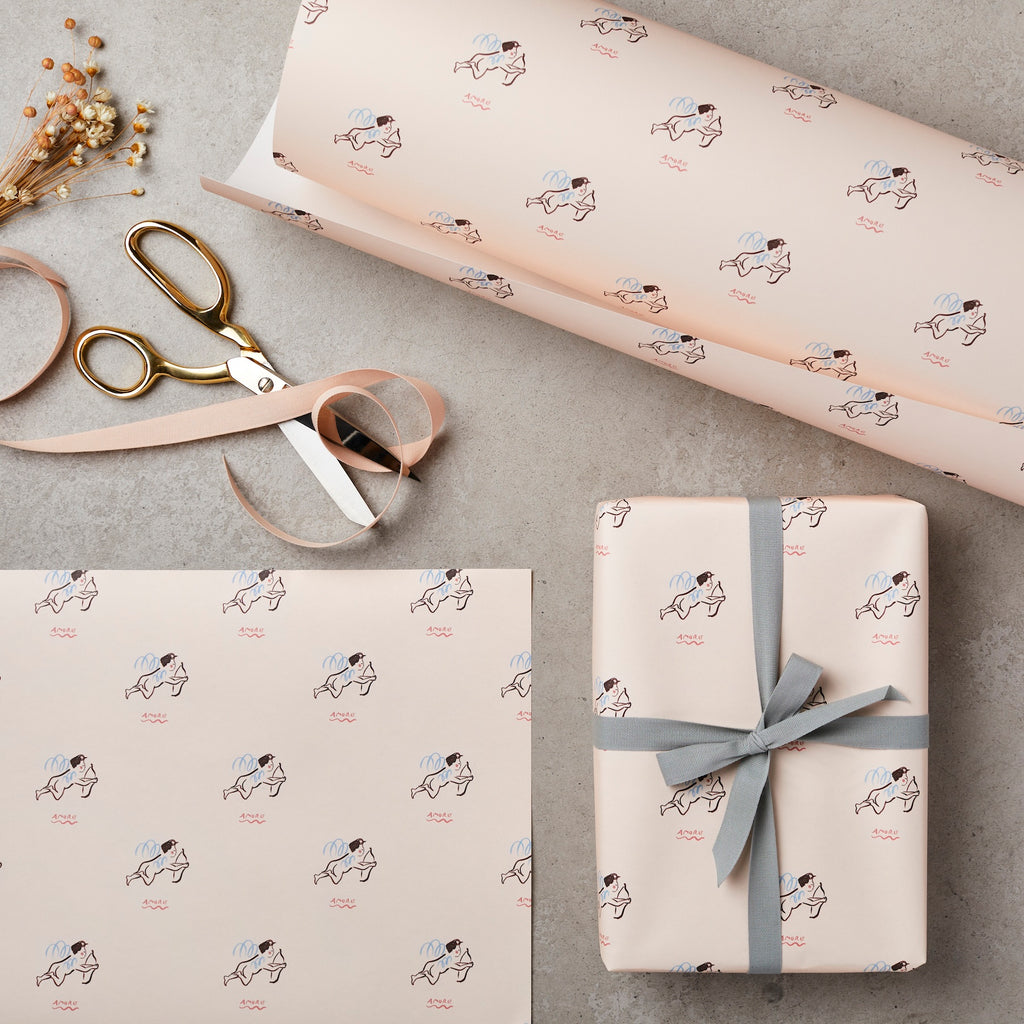 Katie Leamon Cherub Amore Gift Wrap