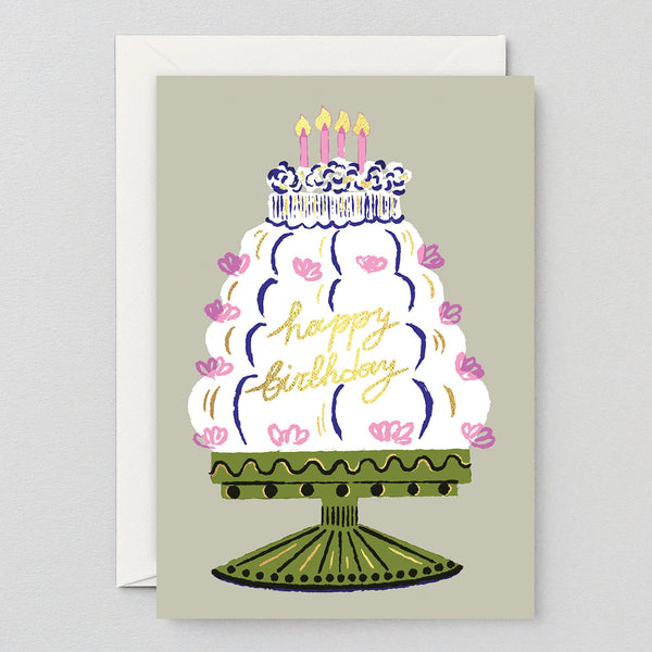 Rozalina Burkova Happy Birthday Cake Card