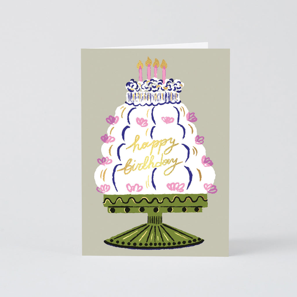 Rozalina Burkova Happy Birthday Cake Card