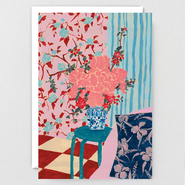 Yukiko Noritake Rose Bouquet Art Card