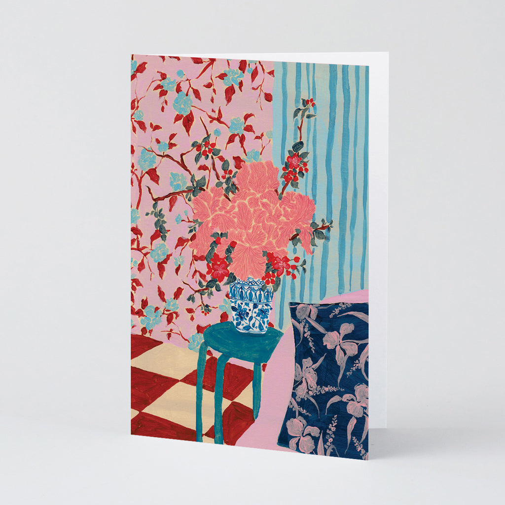 Yukiko Noritake Rose Bouquet Art Card